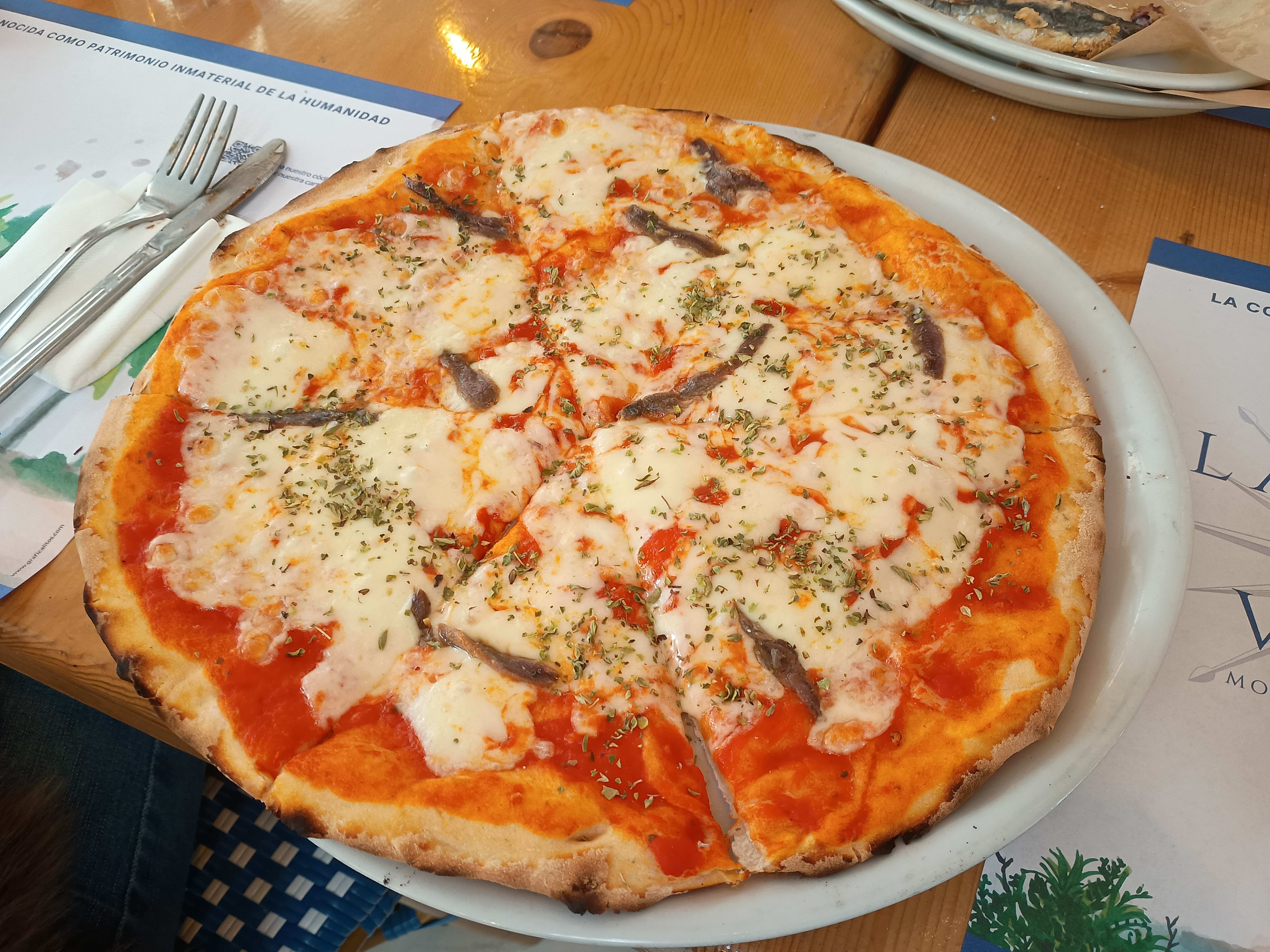 Pizza Napoli from La Rosa dei Venti