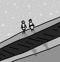 Image showing a badly drawn scene from Tokyo Story